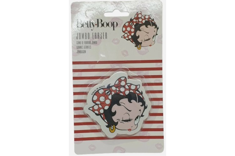BETTY BOOP JUMBO ERASER - Assorted