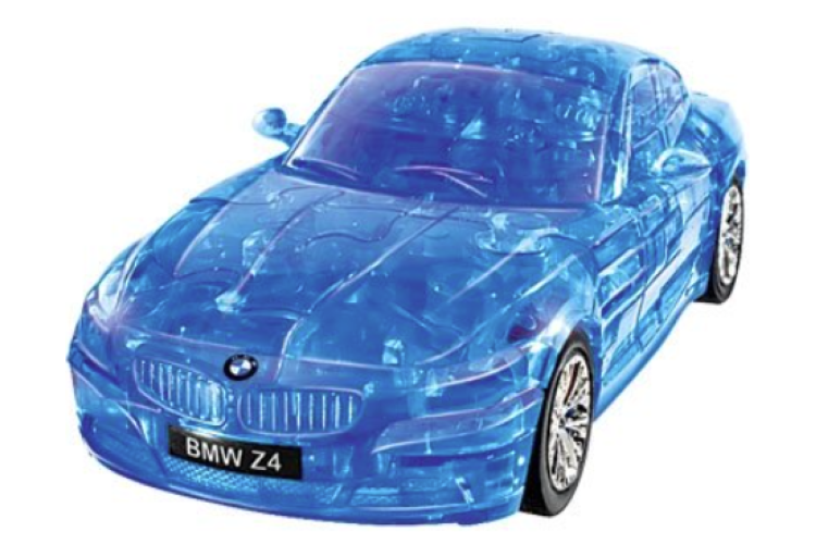 BMW Z4 Solid 60 Piece 3D Jigsaw Puzzle