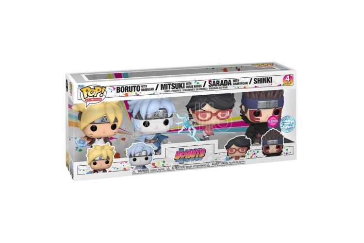 POP! Vinyl - Boruto 4 Pack Exclusive