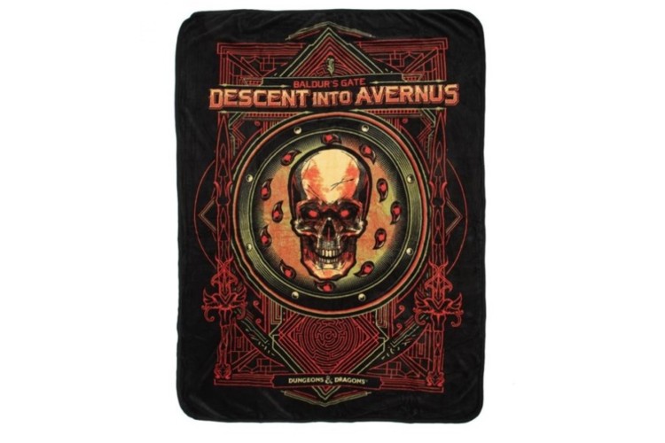 Dungeons & Dragons - Baldur's Gate Fleece Throw Blanket 