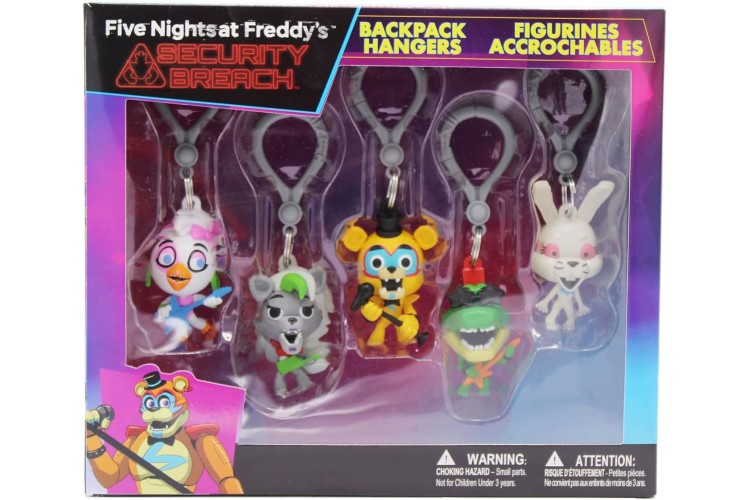 Five Nights at Freddys 5-Piece Backpack Hanger