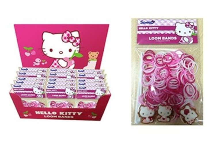 Hello Kitty Loom Bands & Charms