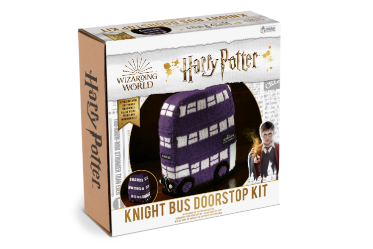 HP Knight Bus Doorstop Knit Kit