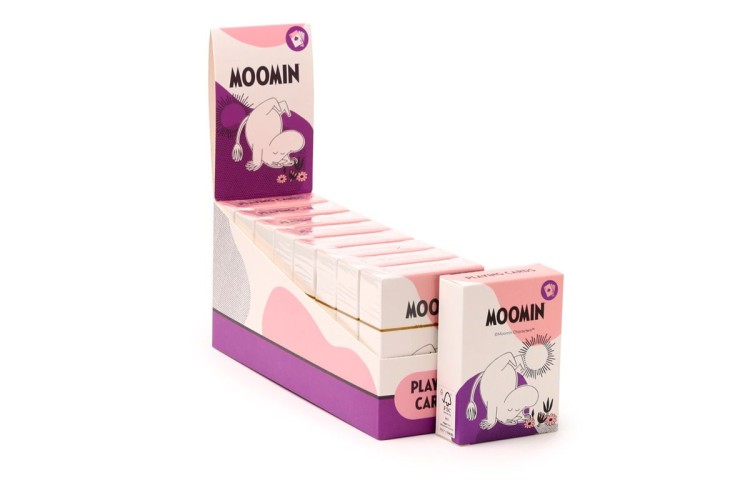 Moomin Purple Playing Cards